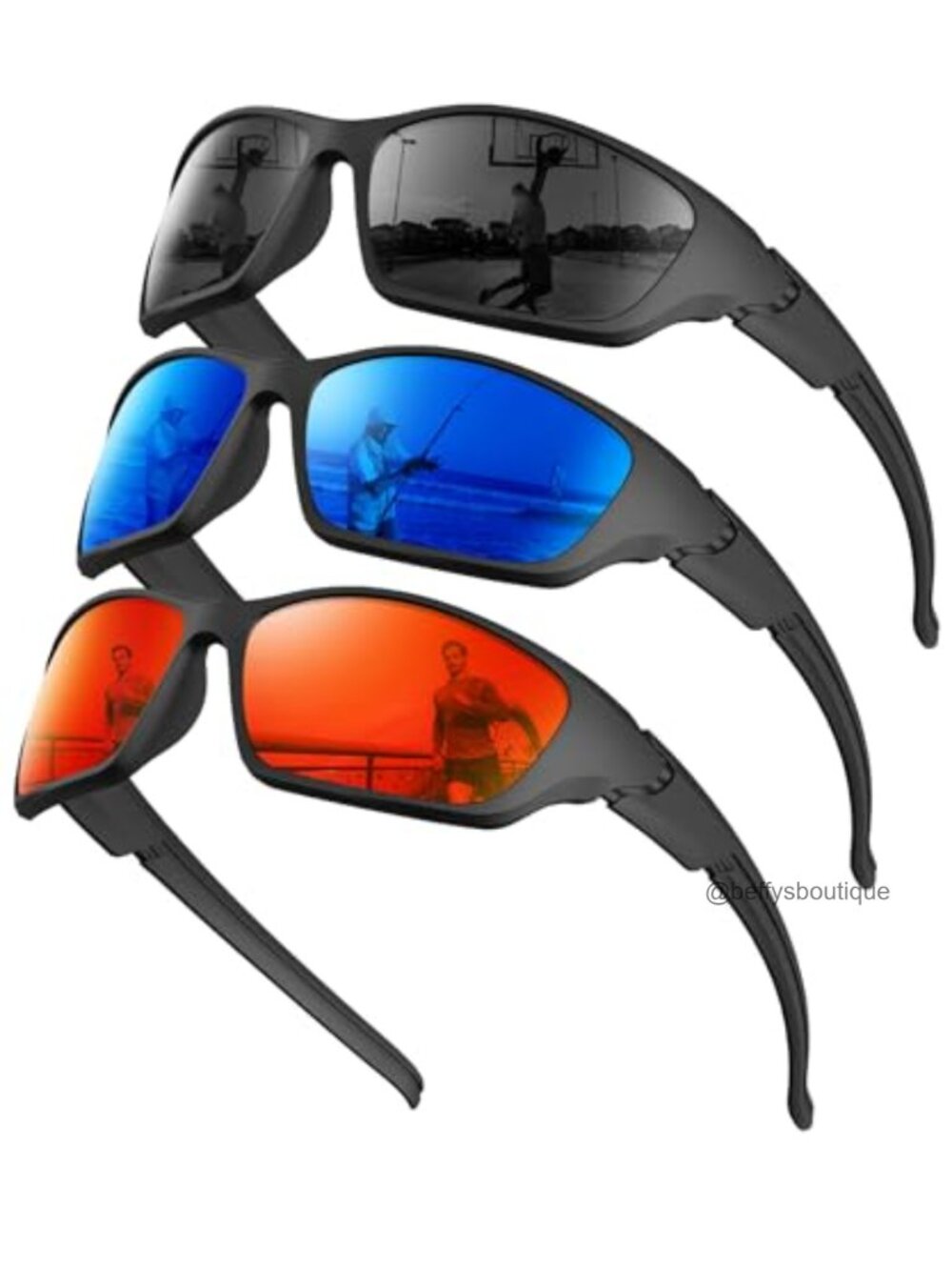 Polarized Sunglasses UV400 Protection Sports Cycling Fishing Running